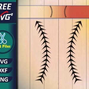 Baseball Threads SVG Free