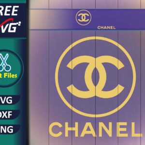 Chanel SVG Free, Cricut Design Free Download