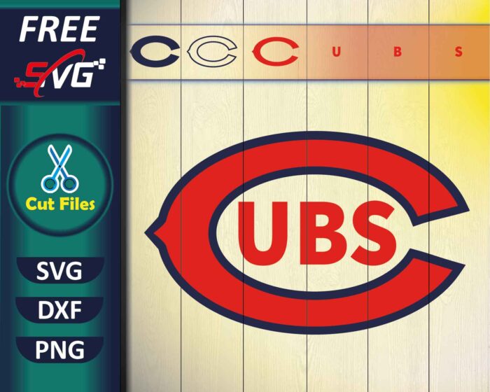 Chicago Cubs Free SVG