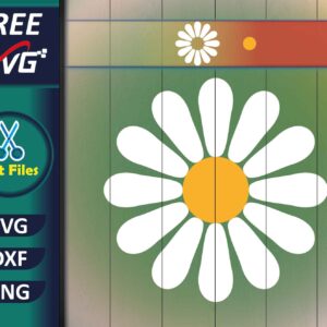 Daisy Flower Free SVG