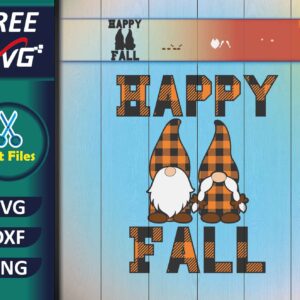 Happy Fall SVG Free