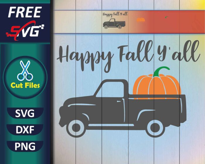 Free Fall SVG, Happy Fall y'all
