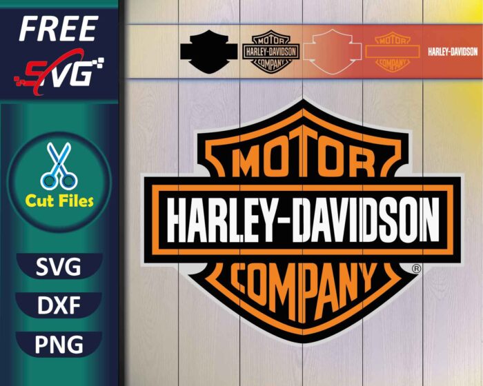 Harley Davidson SVG Free
