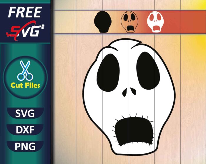 Jack skeleton face, SVG Free