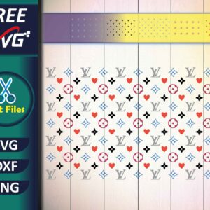 Louis Vuitton game-on, SVG cut files free download