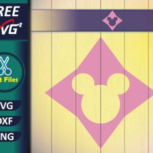 Mickey Mouse Louis Vuitton SVG Free