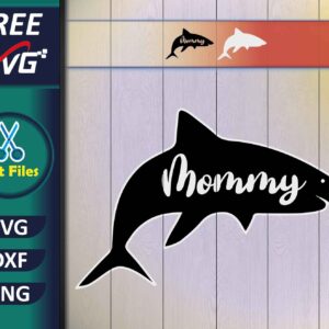 Mommy Shark SVG Free | Mom SVG Free