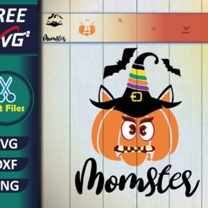Momster SVG Free