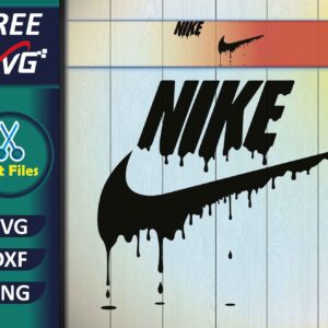 Nike Drip SVG | Free Cricut Designs