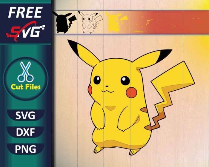 Pikachu SVG Free | Pokemon SVG Free