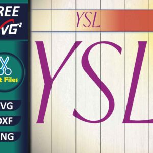 Saint Laurent SVG Free