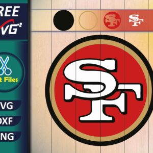 San Francisco 49ers Logo SVG Free