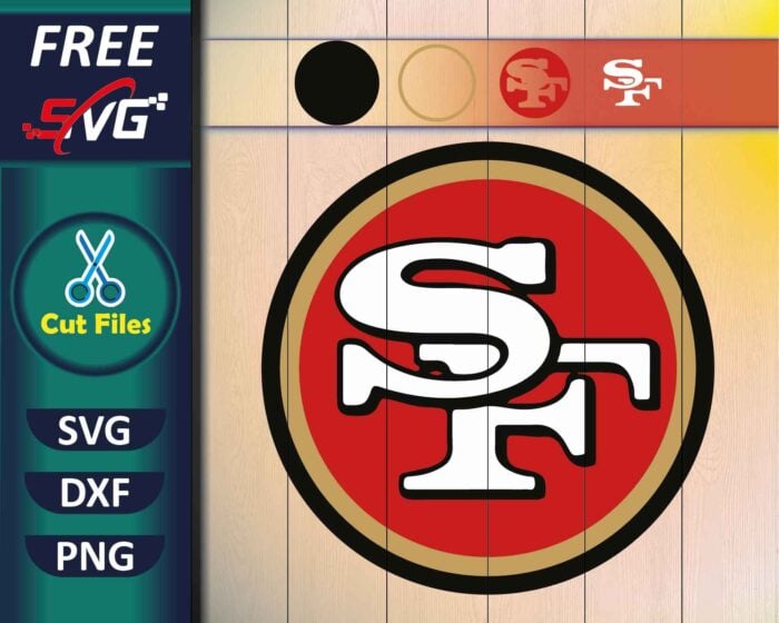San Francisco 49ers Logo SVG Free