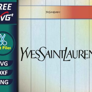 YVES Saint Laurent SVG Free