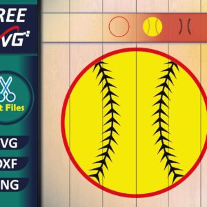 baseball ball SVG Free