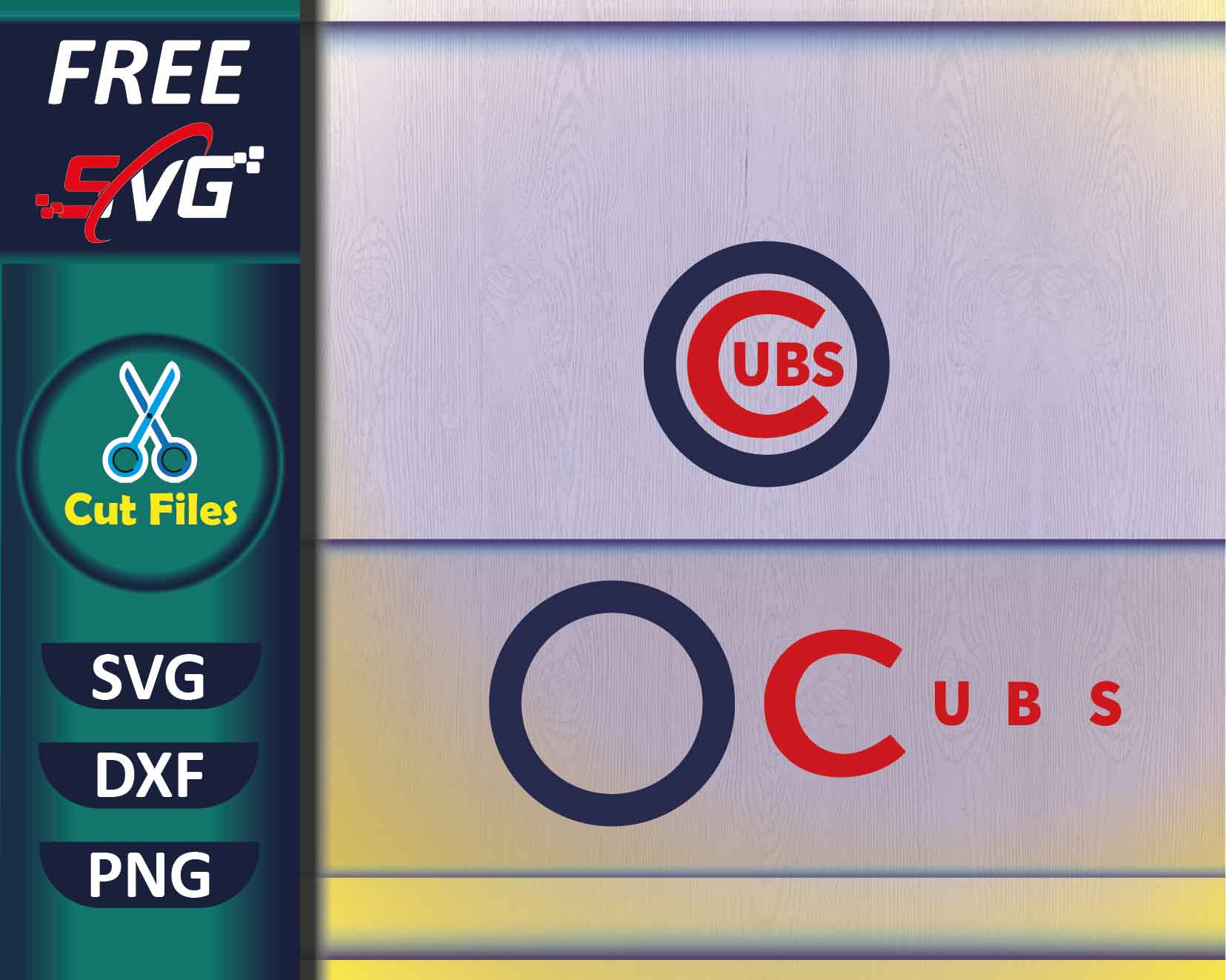 Chicago Cubs Logo SVG Free SVG files