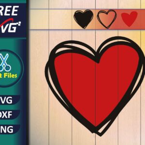 heart SVG | heart outline SVG Free