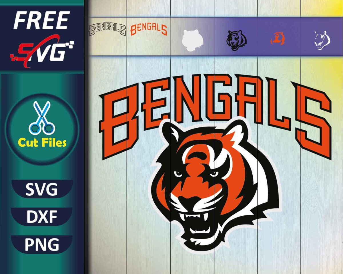 Cincinnati Bengals Logo SVG Free - Free SVG files