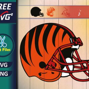 Bengals Helmet SVG Free