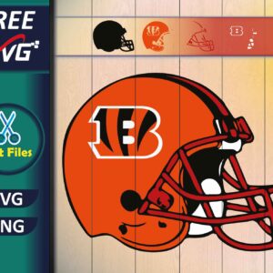 Bengals Helmet SVG Free