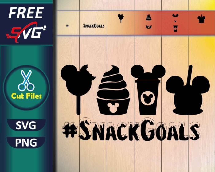 Disney Snacks SVG Free | SnackGoals