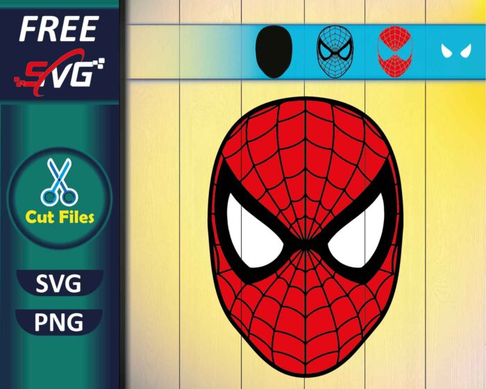 Spiderman Logo SVG Free | Spider Man Face