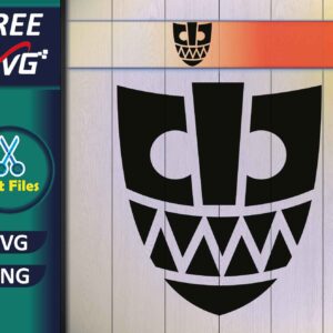Tribal Mask SVG Free