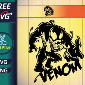 Scares Venom SVG Free | Horror