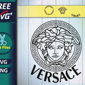 Versace Medusa Logo SVG Free