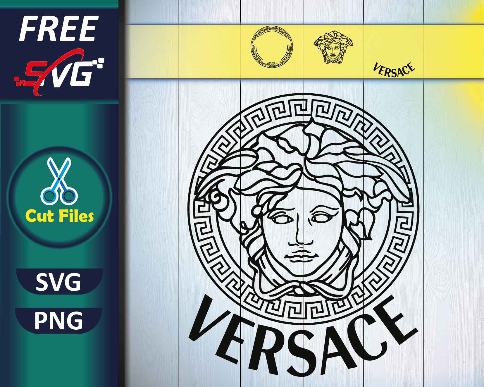 Versace SVG & PNG Download - Free SVG Download