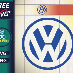 Volkswagen Logo SVG Free