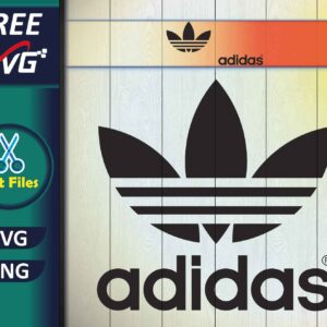 Adidas logo for Cricut | SVG Free