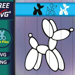 Balloon dog SVG Free