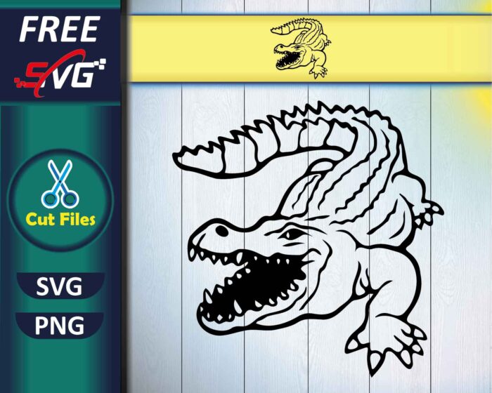 Crocodile SVG Free Download