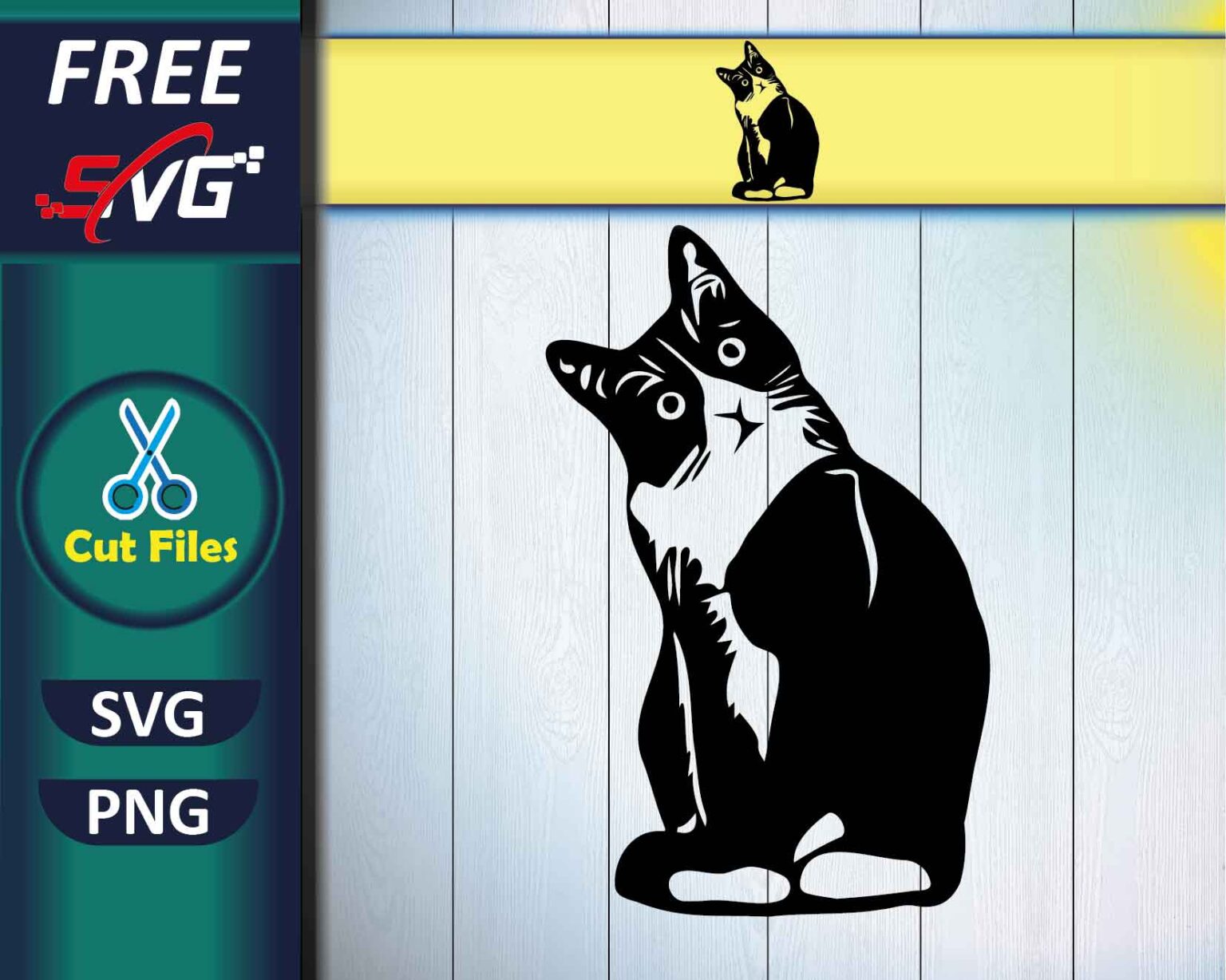 Funny Cat SVG Free files for Cricut