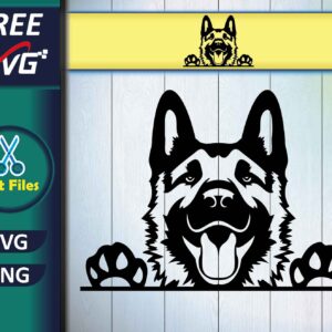 German Shepherd SVG Free