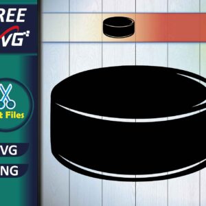 Hockey Puck SVG Free