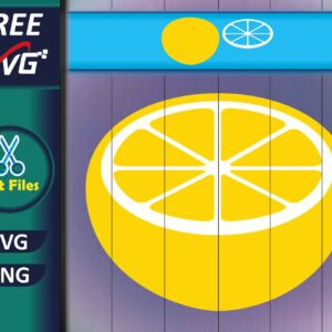 Lemon SVG for Cricut Free Download