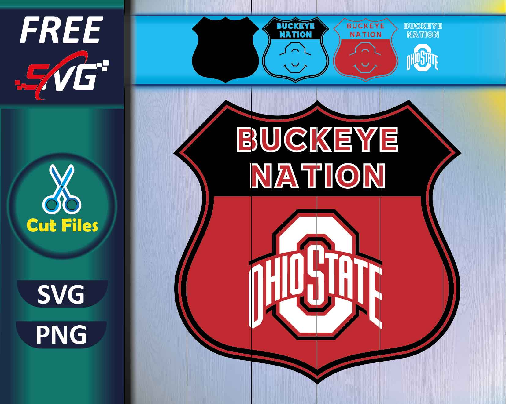 Paper, Party & Kids Digital Cut File Ohio State Svg Ohio Svg Instant