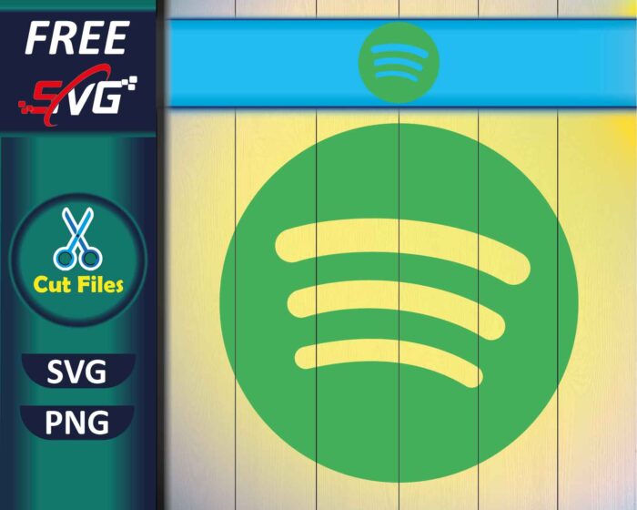 Spotify Logo SVG Free for Cricut, Spotify icon PNG