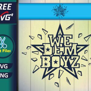 We Dem Boyz SVG Free, Football SVG