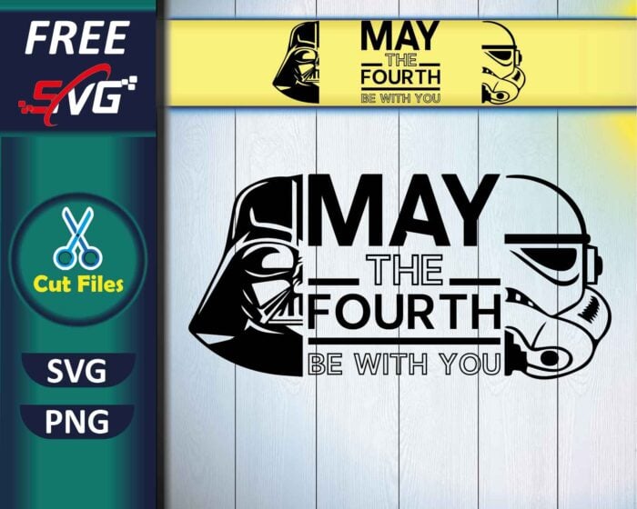 May the 4th be with you SVG free, Star Wars SVG free download