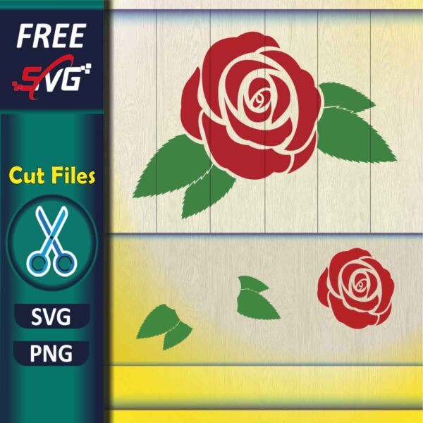 Rose SVG for Cricut, Free SVG - Free SVG Files