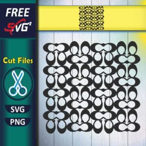 Coach Logo pattern SVG Free for Cricut
