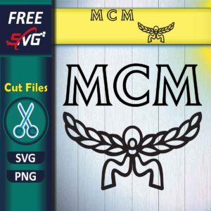 MCM pattern SVG Free Download