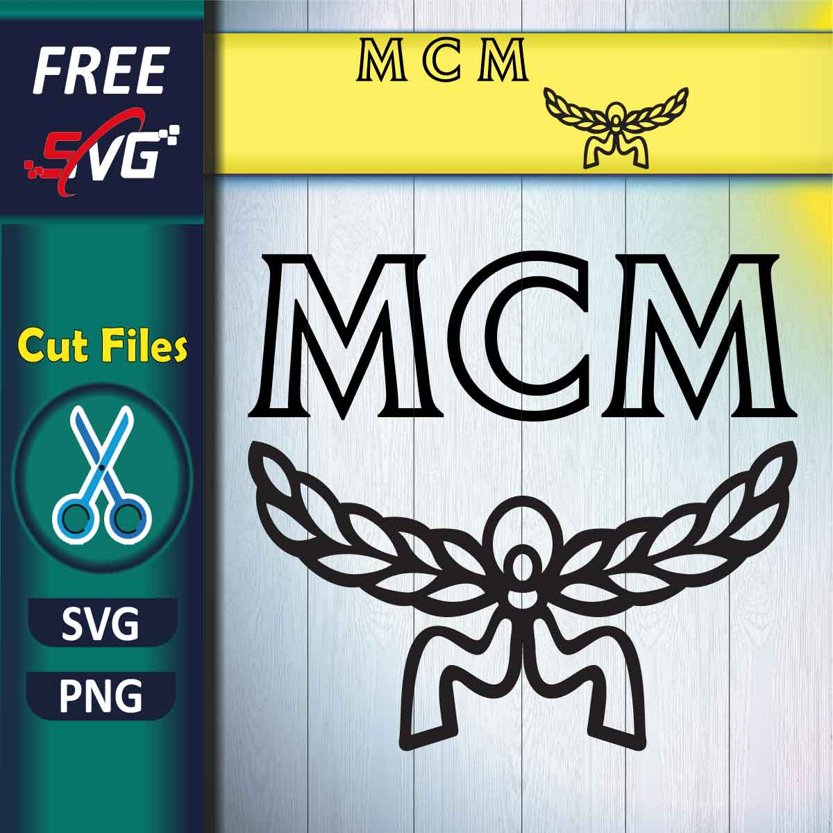 MCM Logo SVG Free - Free SVG Files