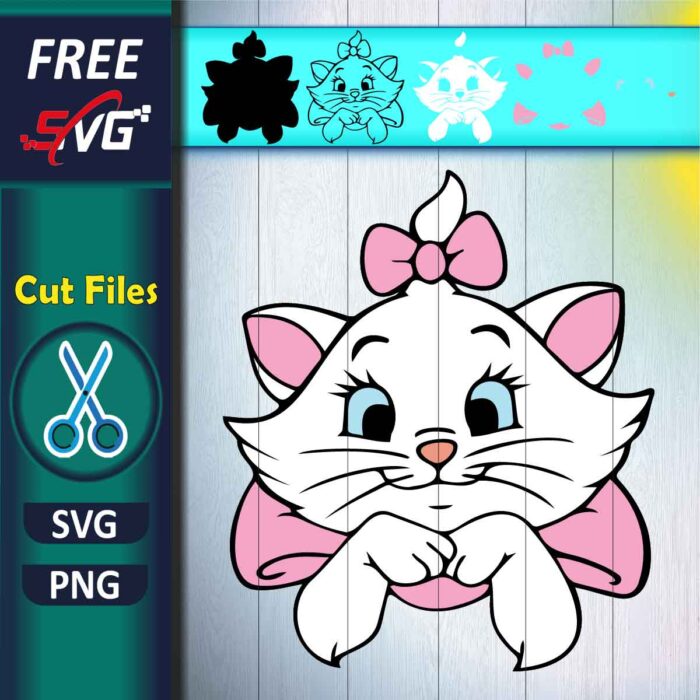 Marie Aristocats SVG free