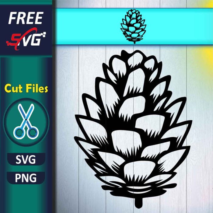 Pine Cone SVG Free Download