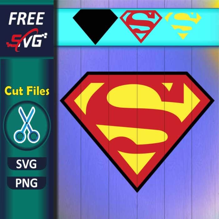 Superman Logo SVG Free