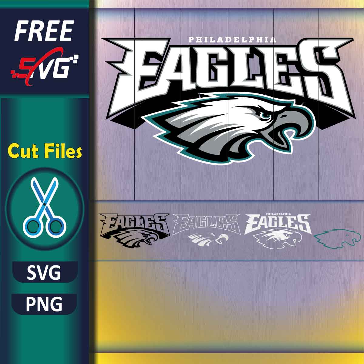 Philadelphia Eagles SVG Bundle